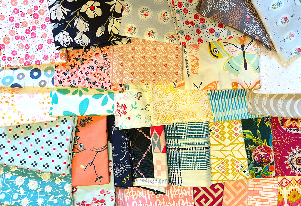 Scrap, Destash Fabric Grab Bags