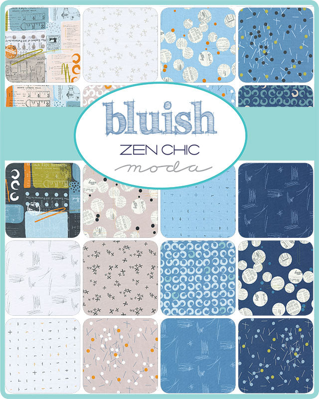 Bluish Fat Quarter Bundle