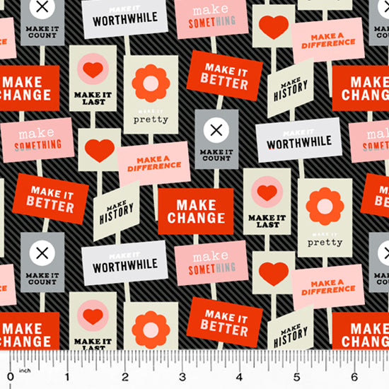 Make a Difference - Black and White