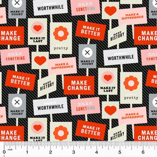 Make a Difference - Black and White