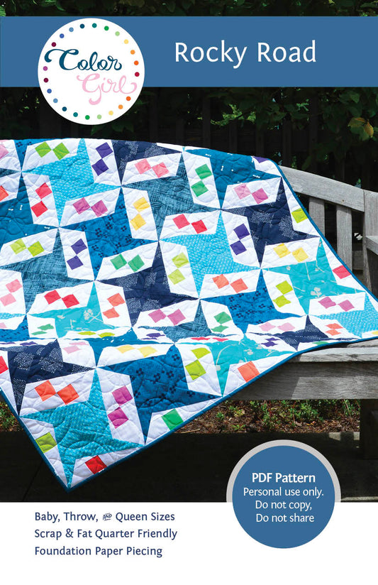Rocky Road Quilt Pattern