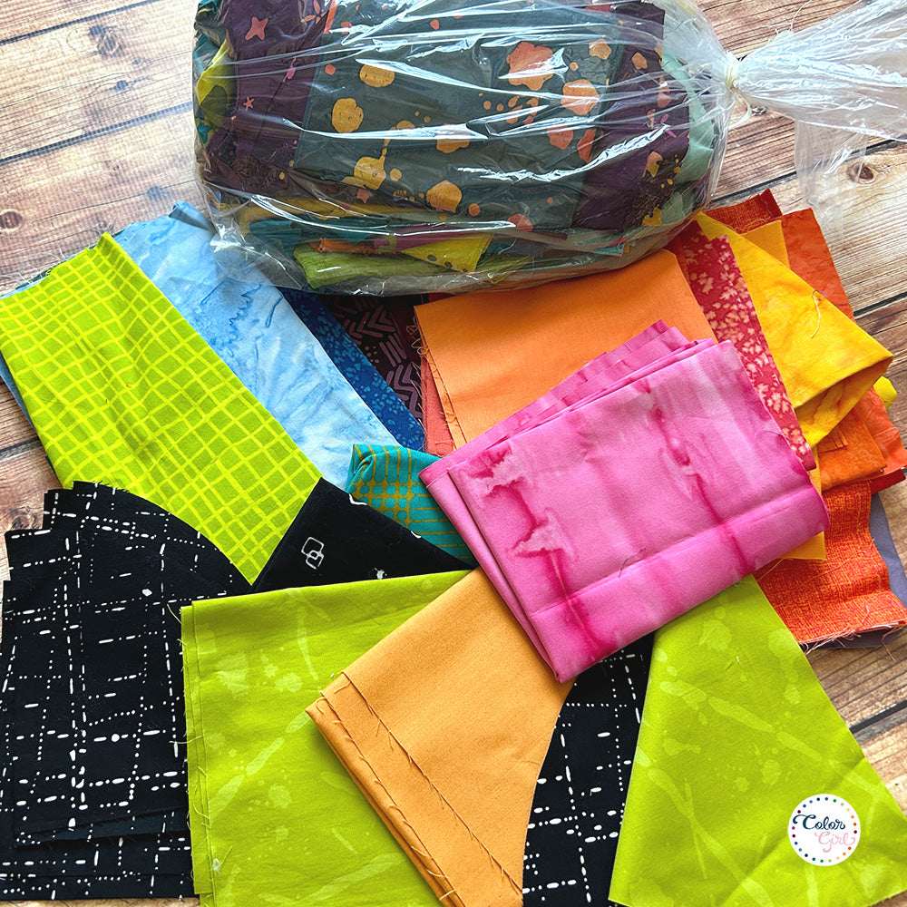 Scrap, Destash Fabric Grab Bags