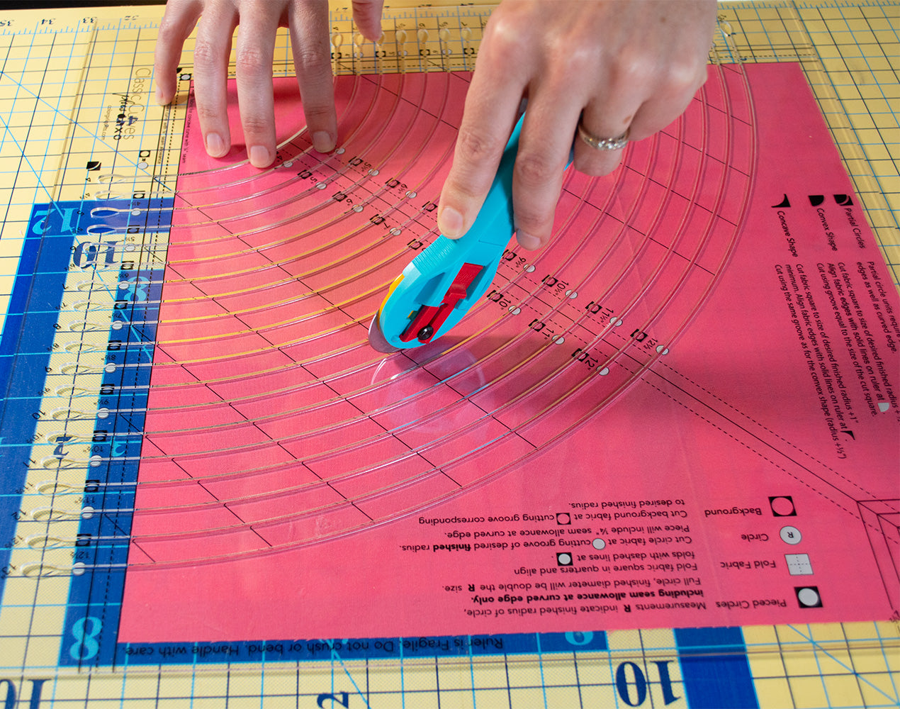 Precision Curves, Improv Design Quilt - October 2023 classes