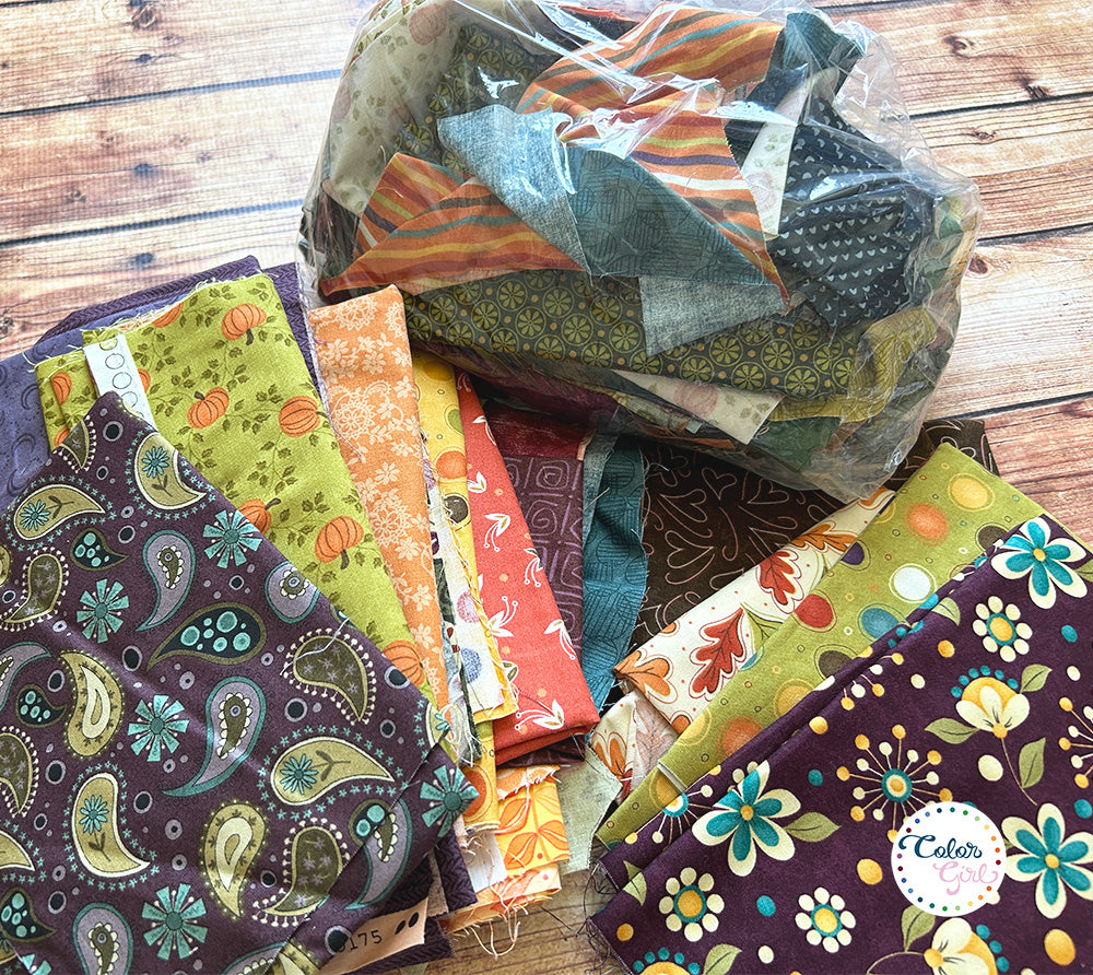 Scrap, Destash Fabric Grab Bags