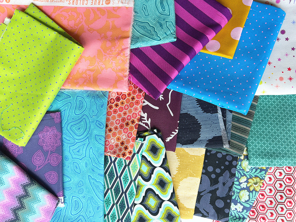 Scrap, Destash Fabric Grab Bags
