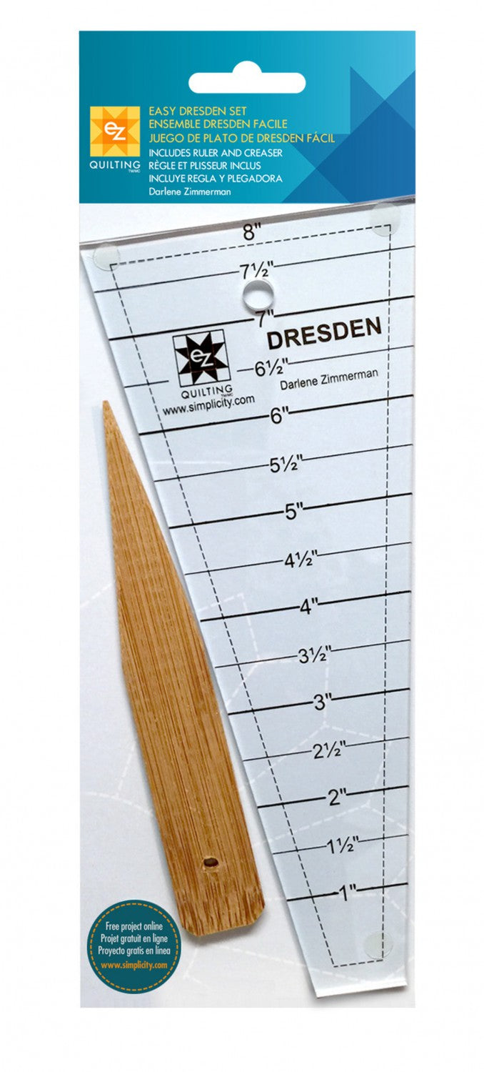 Sewing Rulers, Sewing Rulers Dresden Plate Template Set for  Cutting Patterns Sewing