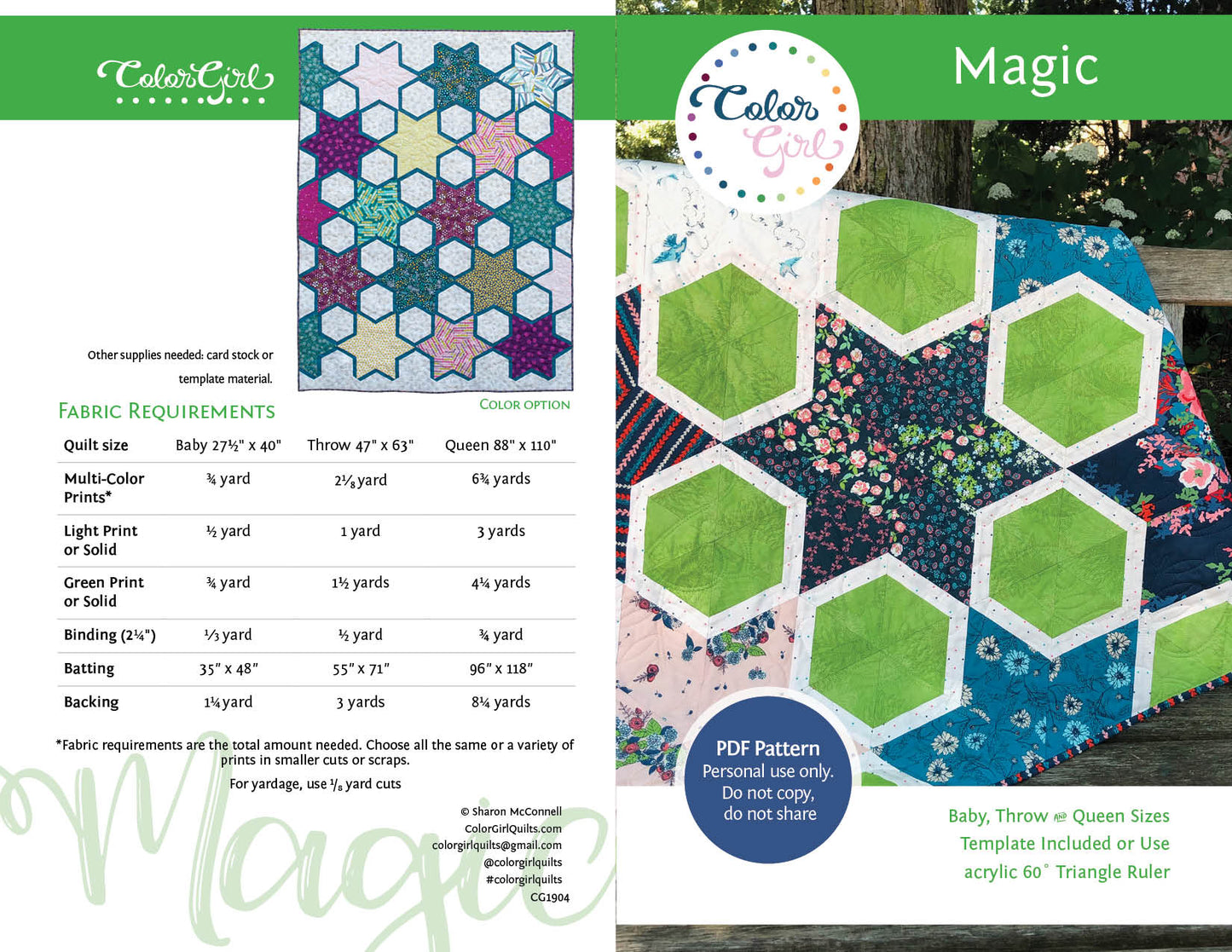 Magic Quilt Pattern