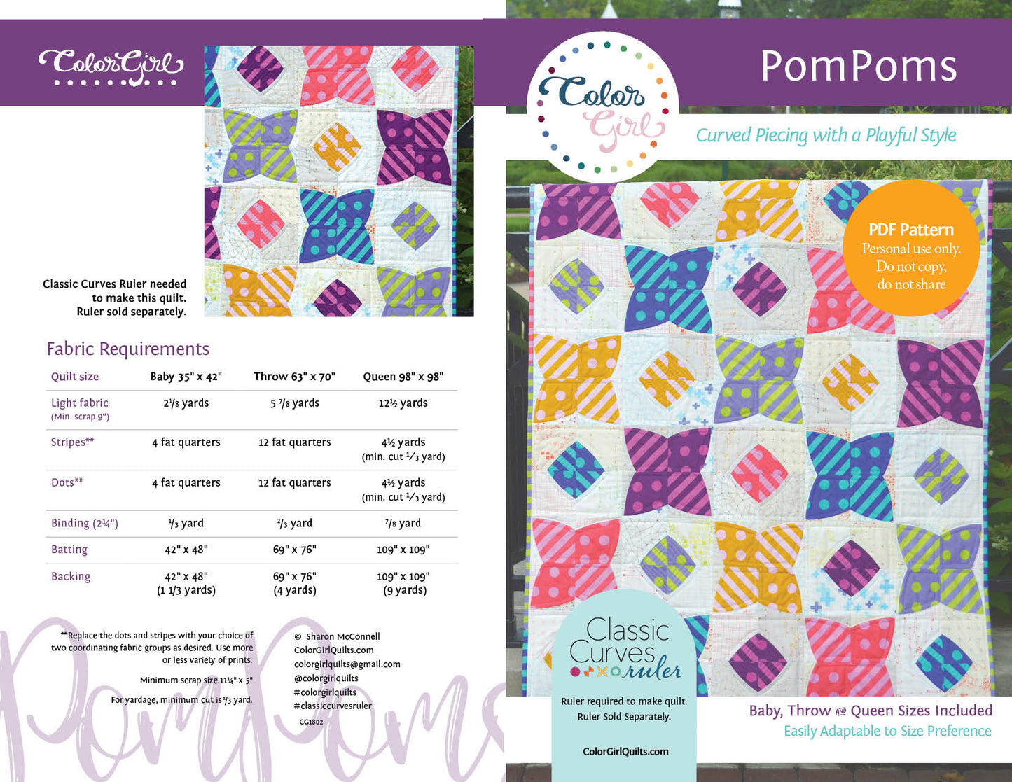 Pom Pom Quilt Pattern