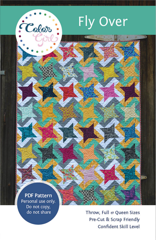 Fly Over Quilt Pattern