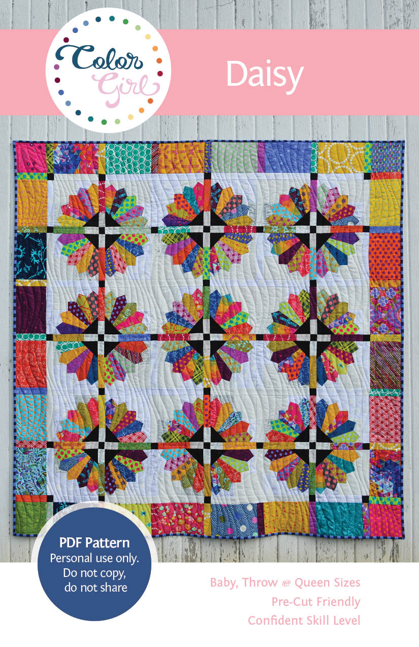 Daisy Quilt Pattern (four patterns)