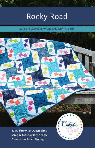 Rocky Road Quilt (6 patterns)