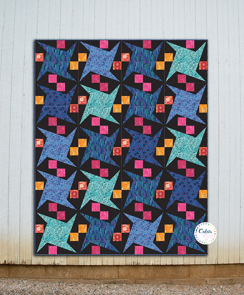 Rocky Road Quilt Pattern – Color Girl Quilts