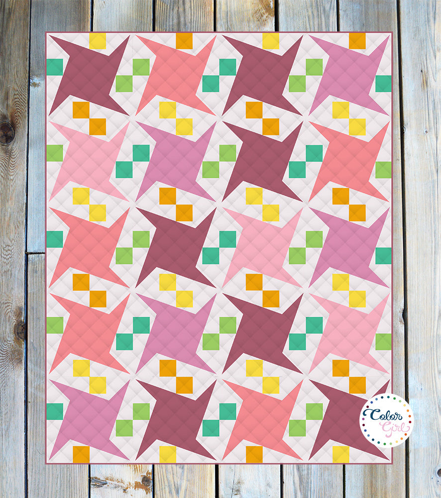 Rocky Road Quilt Pattern