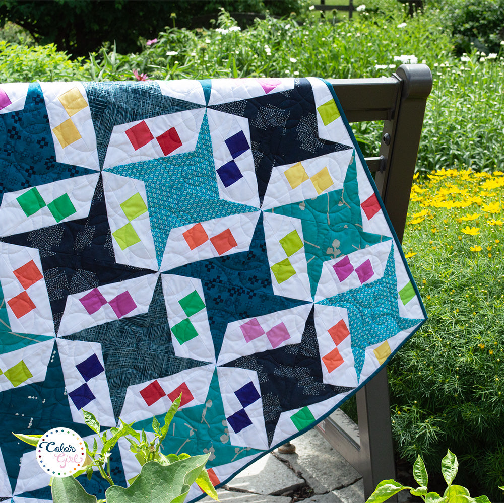 Rocky Road Quilt Pattern – Color Girl Quilts